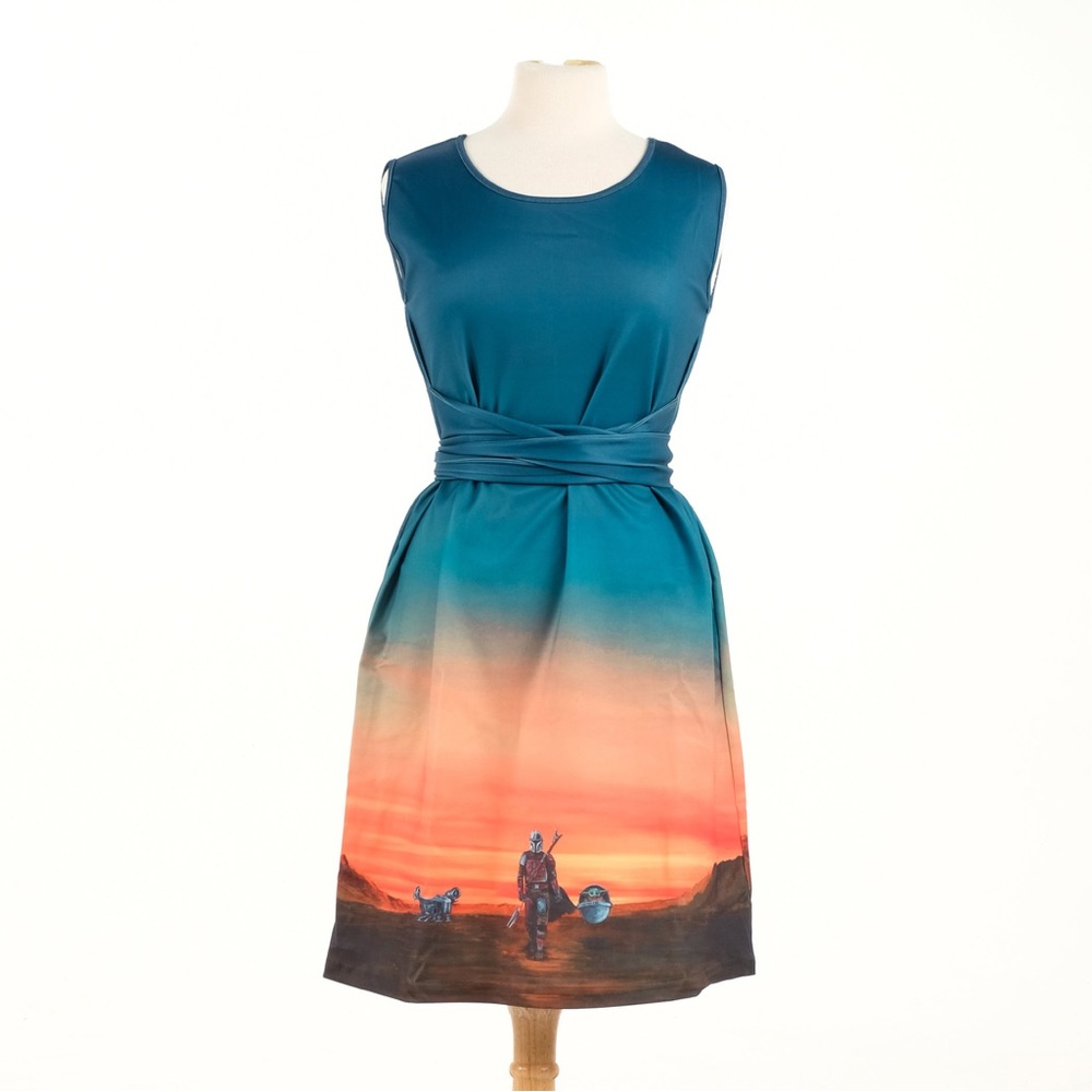 This is the Way Mandalorian and Baby Yoda dress